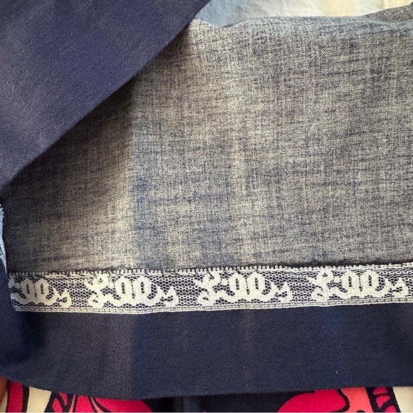 Lilly Pulitzer Worth Shift Strapless Dress Size 4 Pink Navy Print - Picture 13 of 16